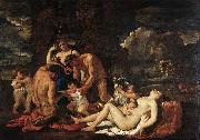 The Nurture of Bacchus POUSSIN, Nicolas